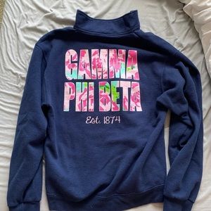 Gamma Phi Beta 1/4 zip